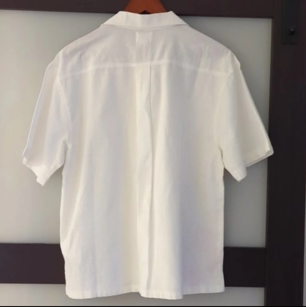 ROXY | Surf.Kind.Kate White Linen Short Sleeve Shirt - Picture 7 of 7